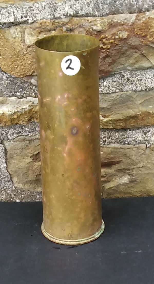 British WW1 18 Pounder Brass Shell Case 2